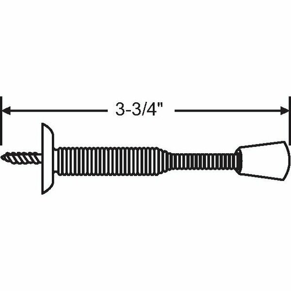 Strybuc Flexible Spring Door Stop 19-143SN